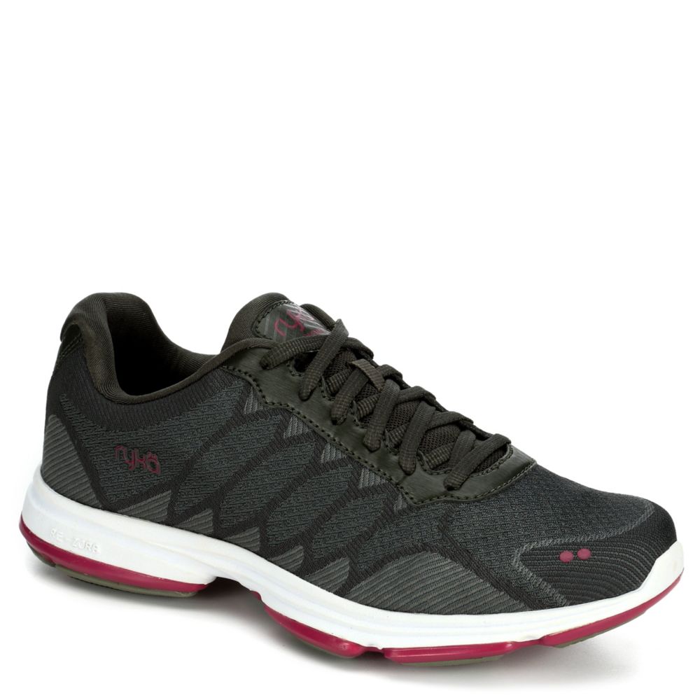 Olive Ryka Womens Dominion Walking Shoe Sneakers Off Broadway Shoes