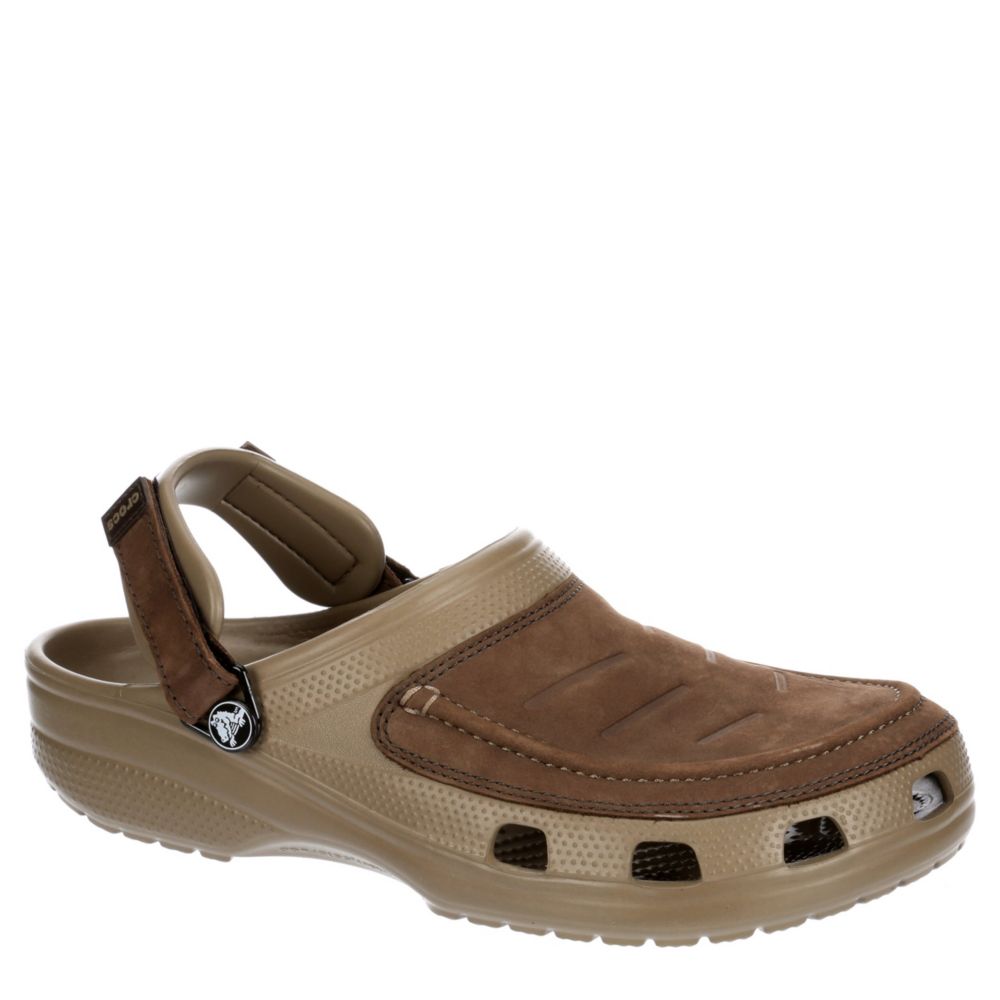 tan crocs