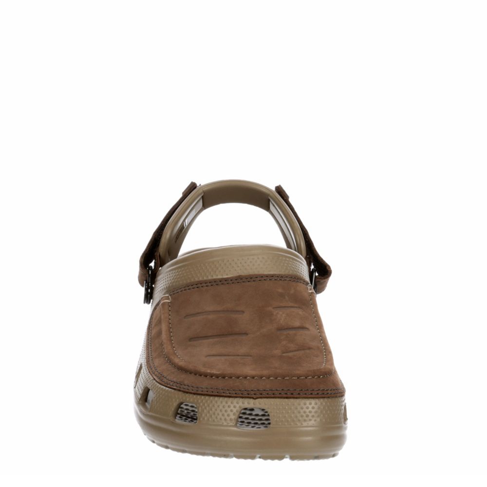 CROCS Mens Yukon Clog - ESPRESSO