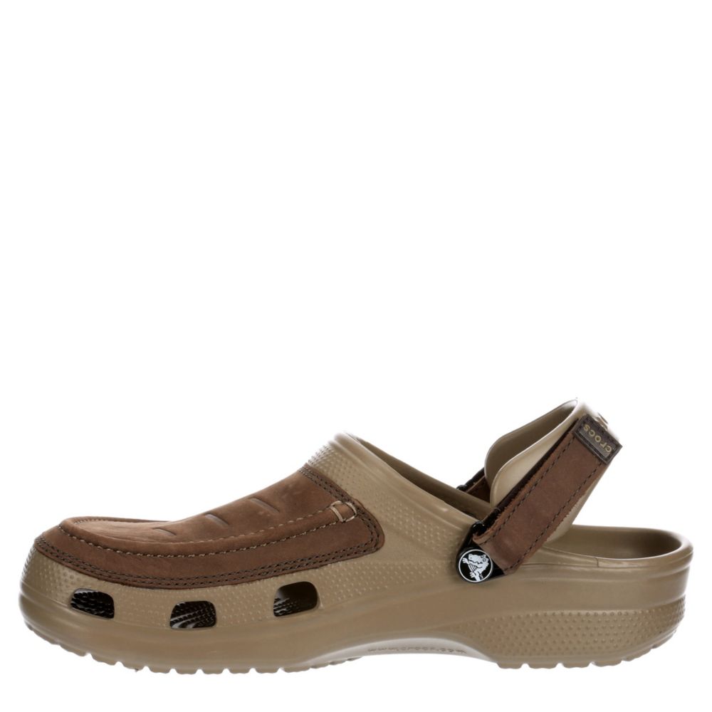 CROCS Mens Yukon Clog - ESPRESSO