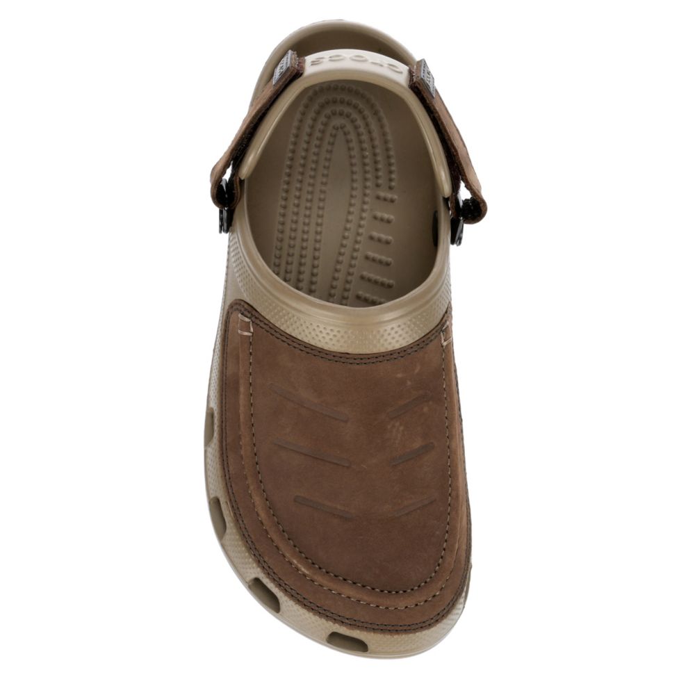 CROCS Mens Yukon Clog - ESPRESSO