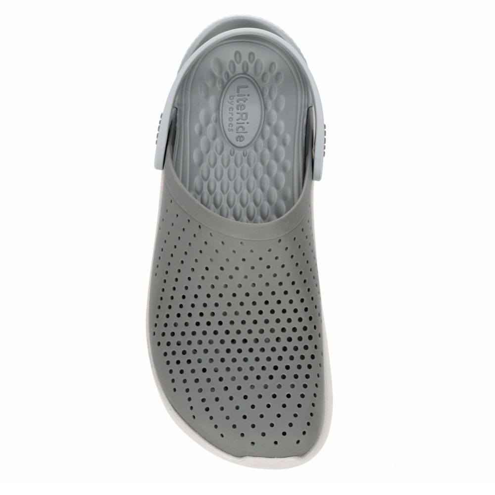 literide crocs grey