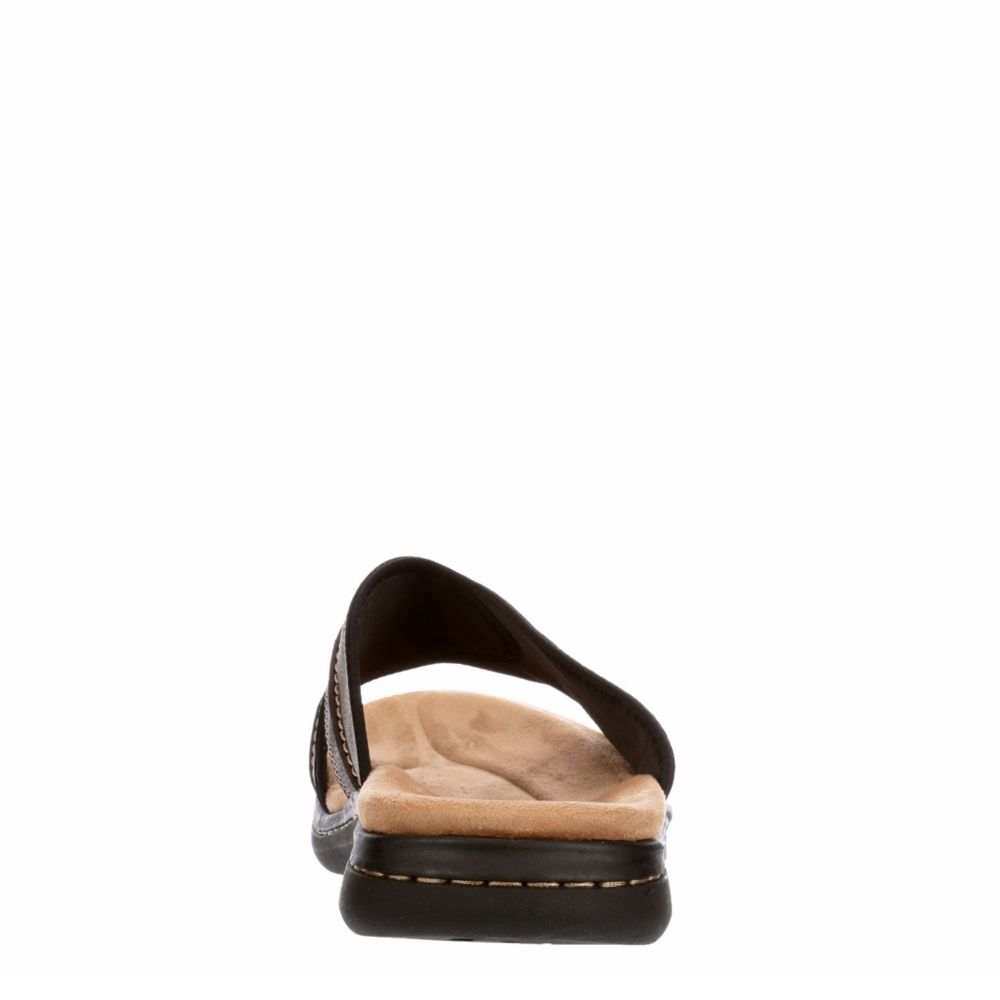 DOCKERS Mens Sunland Casual Slide Sandal - DARK BROWN