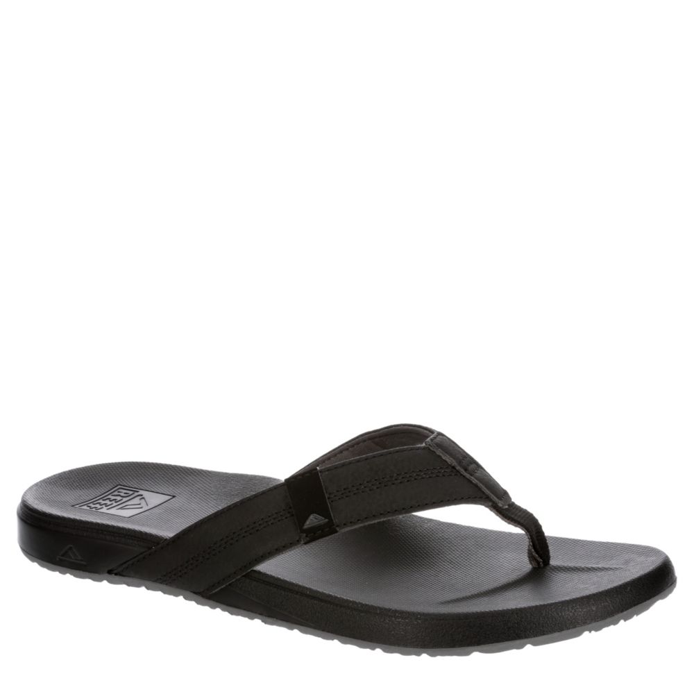 cushion flip flops mens