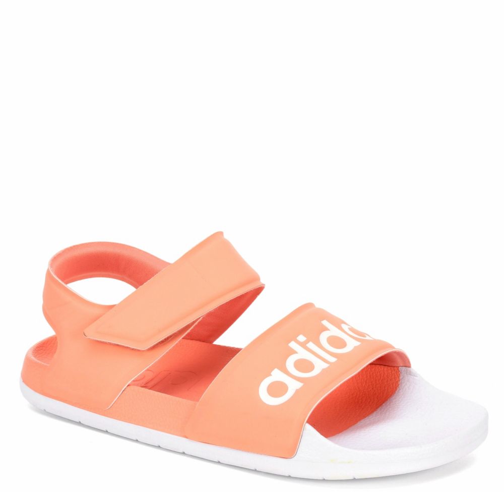 blush adidas slides