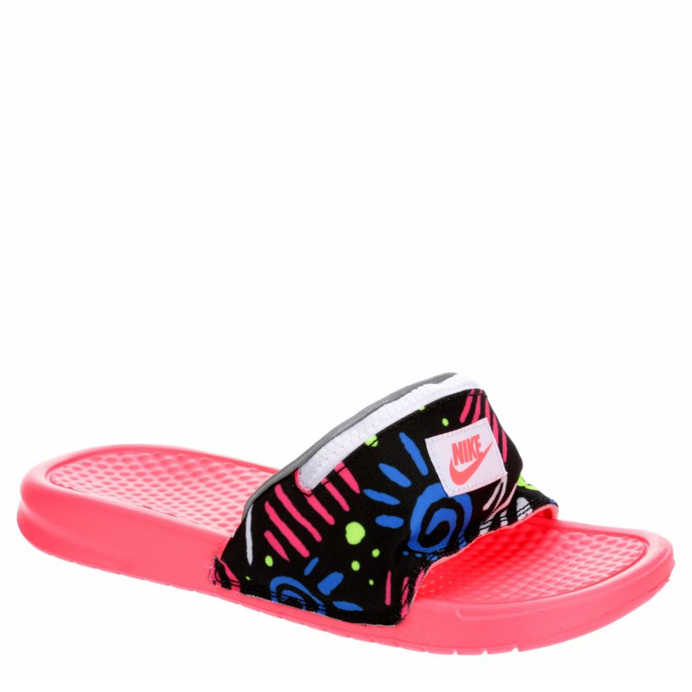 women's nike fanny pack slides