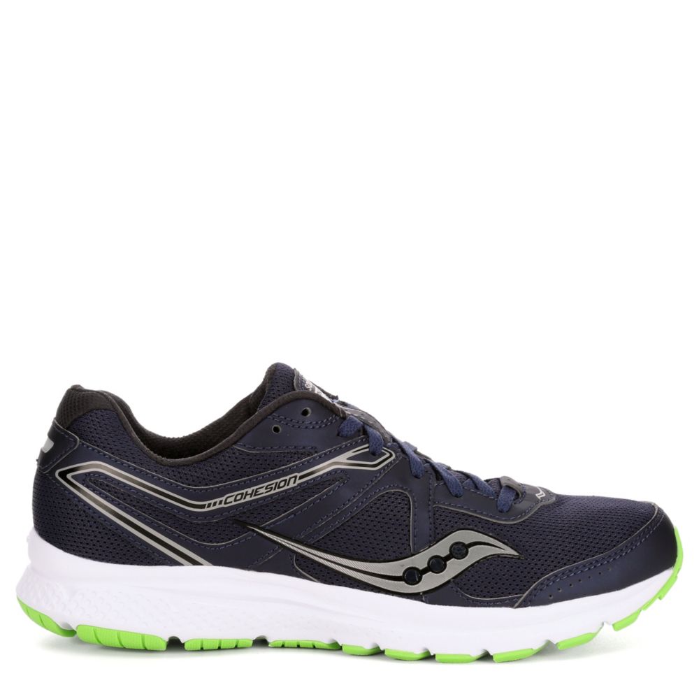 SAUCONY Mens Cohesion 11 Running Shoe - NAVY
