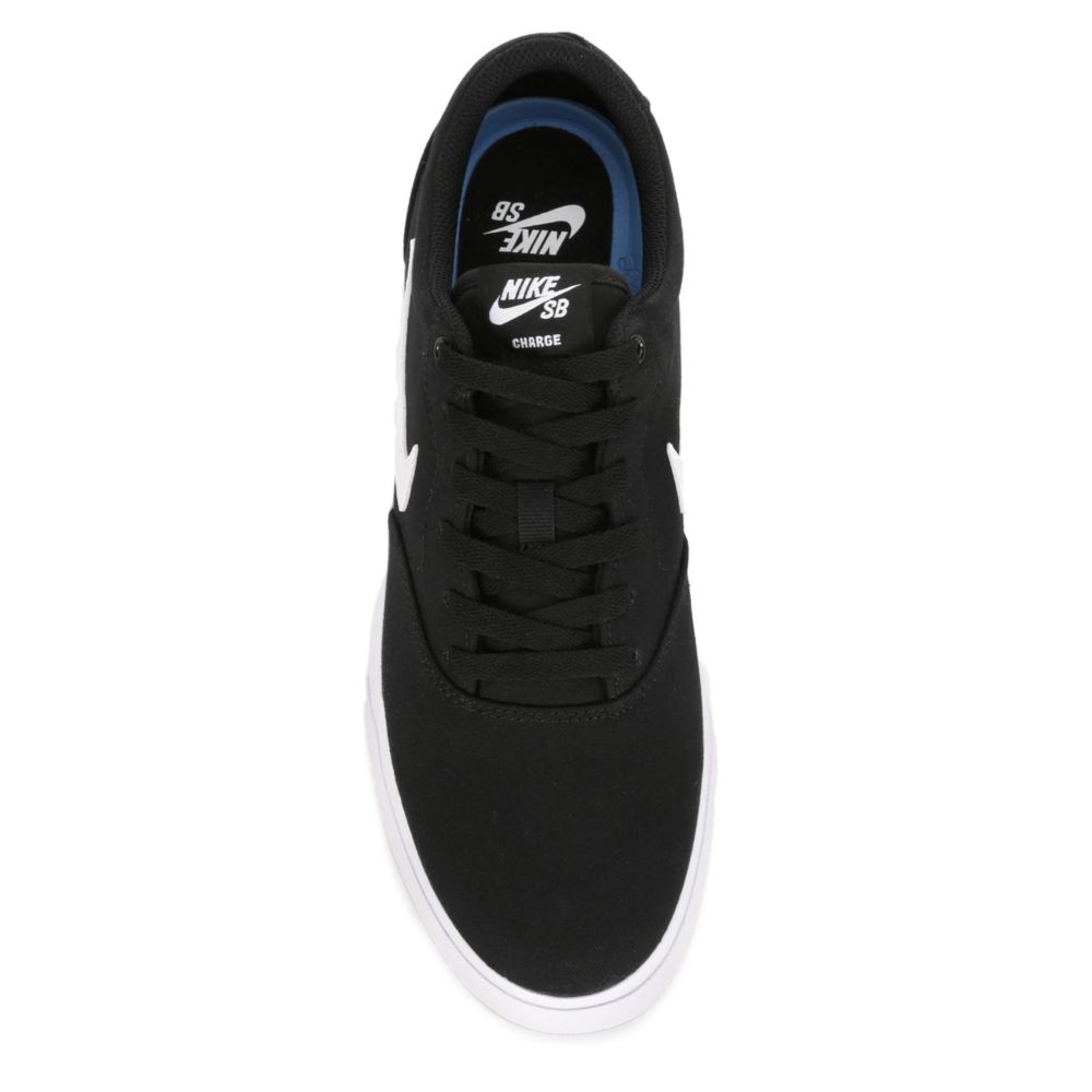 NIKE Mens Sb Charge Sneaker - BLACK