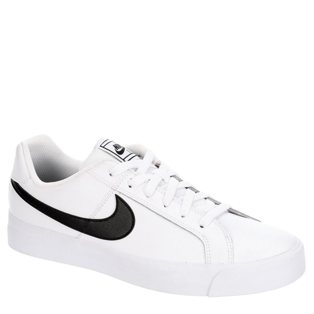 white nike court shoes