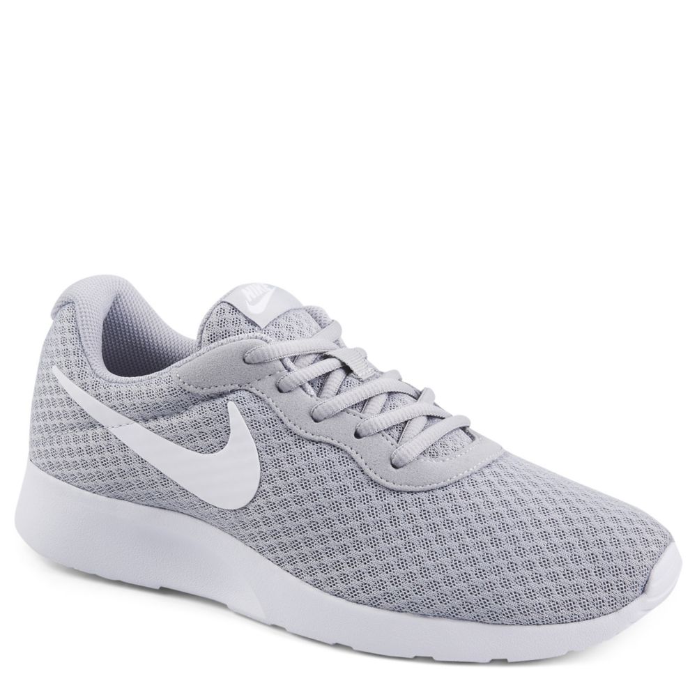 Grey Nike Mens Tanjun Sneaker | Athletic | Off Broadway Shoes