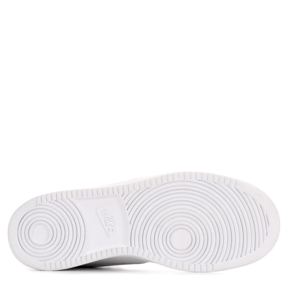 NIKE Mens Ebernon Mid Sneaker - WHITE