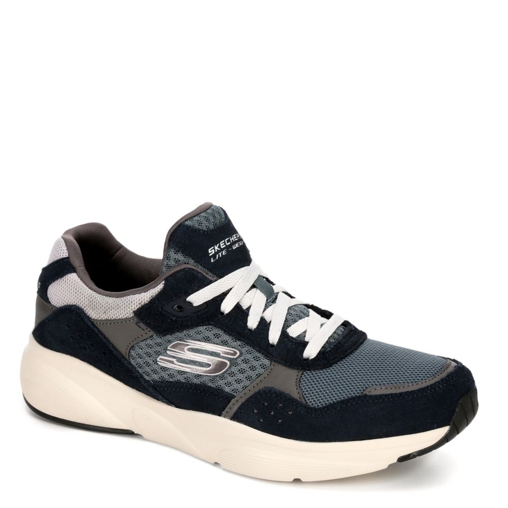 blue skechers mens