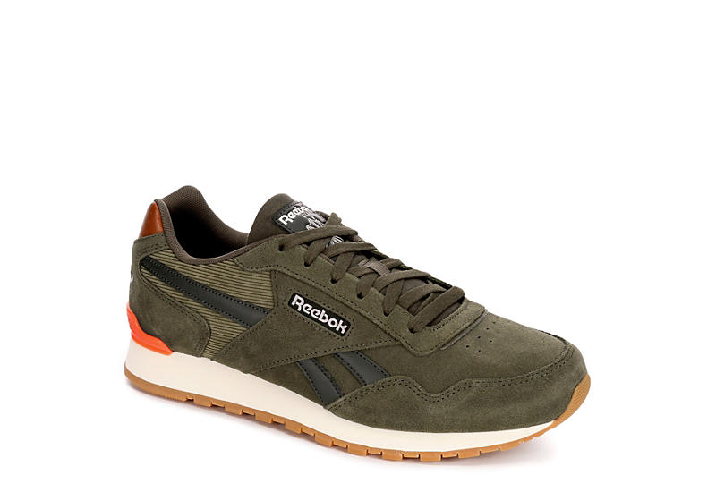 Olive Reebok Mens Harmon Sneaker | Athletic | Off Broadway Shoes
