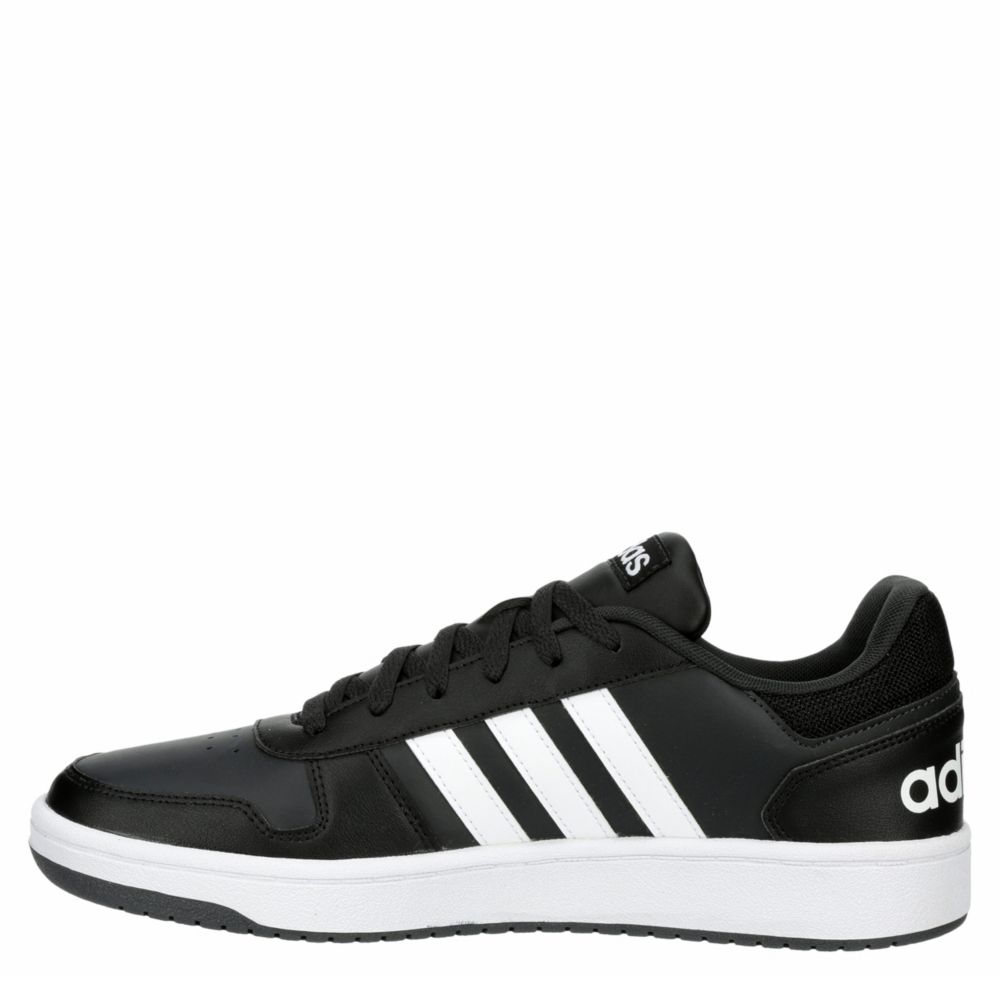 ADIDAS Mens Hoops 2.0 Sneaker - BLACK