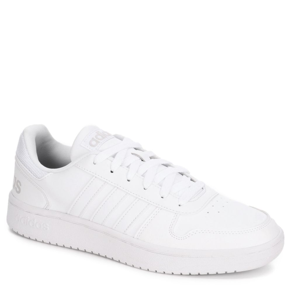 ADIDAS Mens Hoops 2.0 Sneaker - WHITE