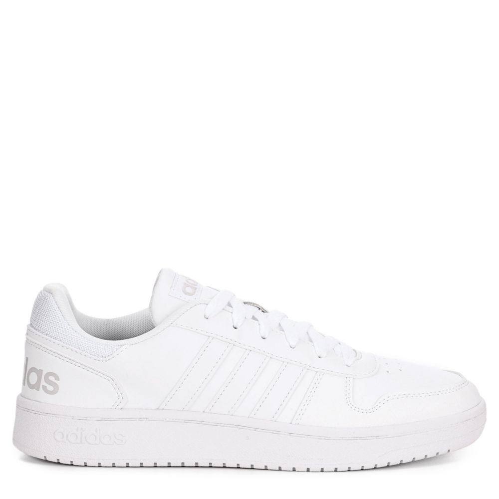 ADIDAS Mens Hoops 2.0 Sneaker - WHITE