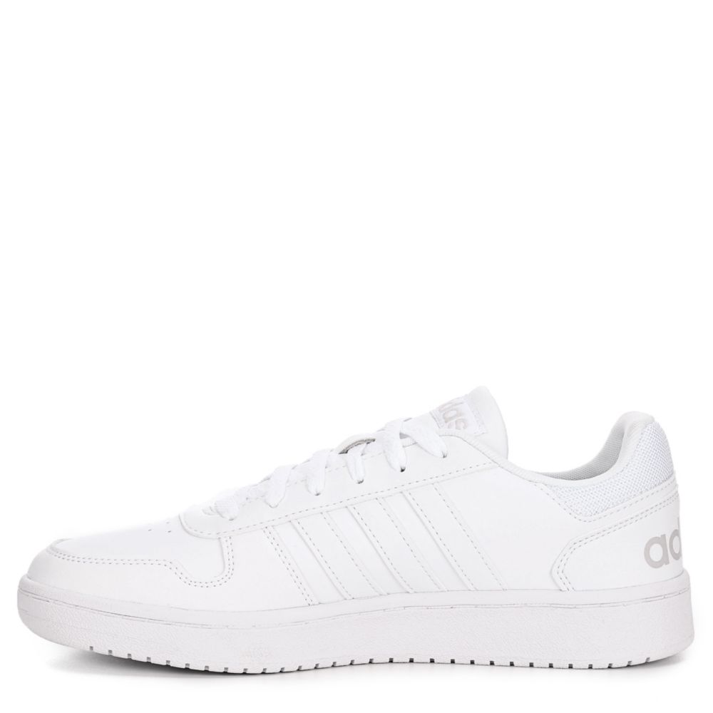 ADIDAS Mens Hoops 2.0 Sneaker - WHITE