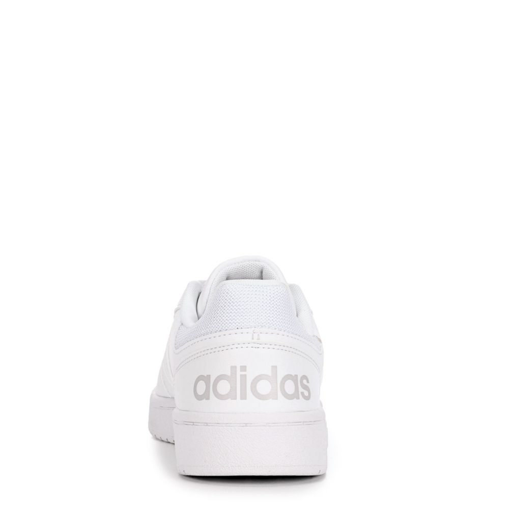 ADIDAS Mens Hoops 2.0 Sneaker - WHITE
