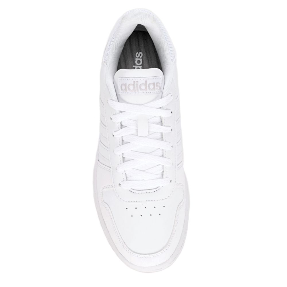ADIDAS Mens Hoops 2.0 Sneaker - WHITE
