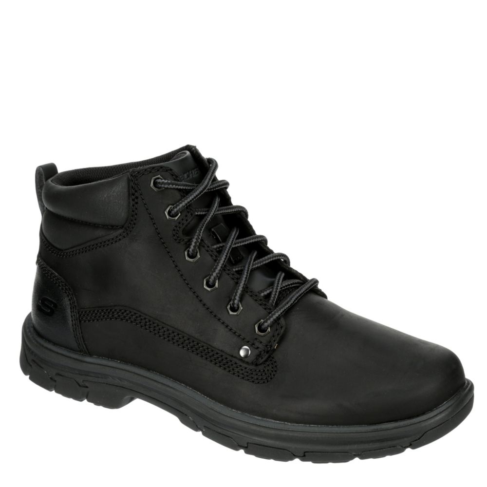 skechers mens boots memory foam