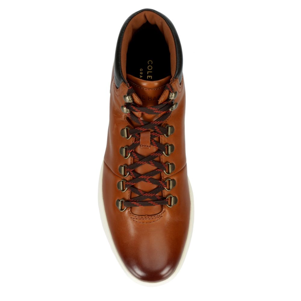 COLE HAAN Mens Grand Plus Essex Casual Boot - TAN