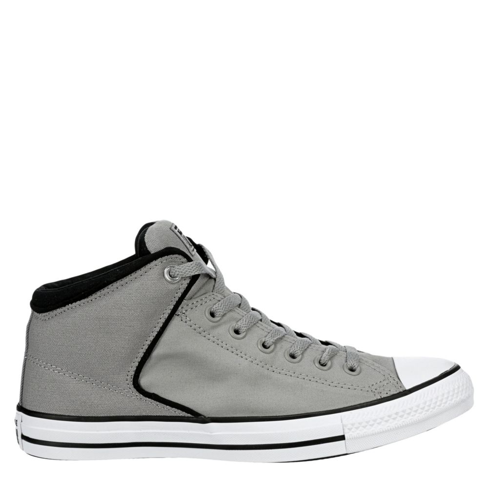 CONVERSE Mens Chuck Taylor All Star High Street High Top Sneaker - GREY