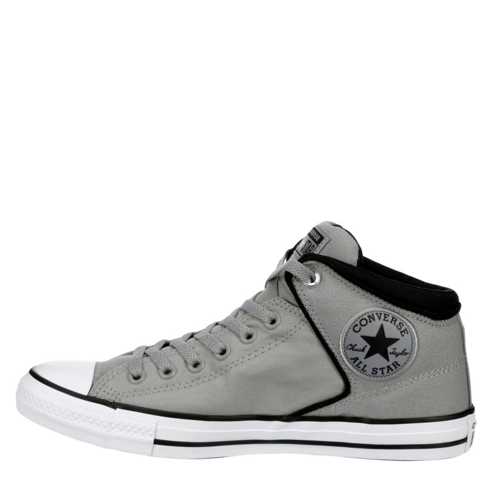 CONVERSE Mens Chuck Taylor All Star High Street High Top Sneaker - GREY