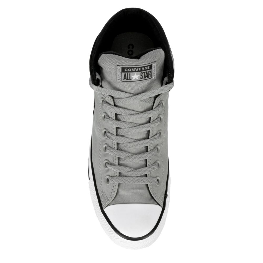 CONVERSE Mens Chuck Taylor All Star High Street High Top Sneaker - GREY