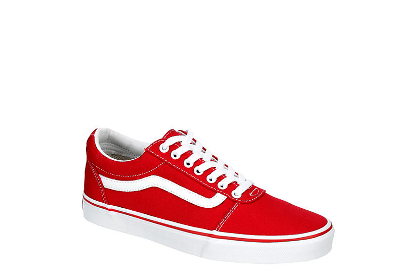 Red Vans Mens Ward | Athletic | Off Broadway Shoes