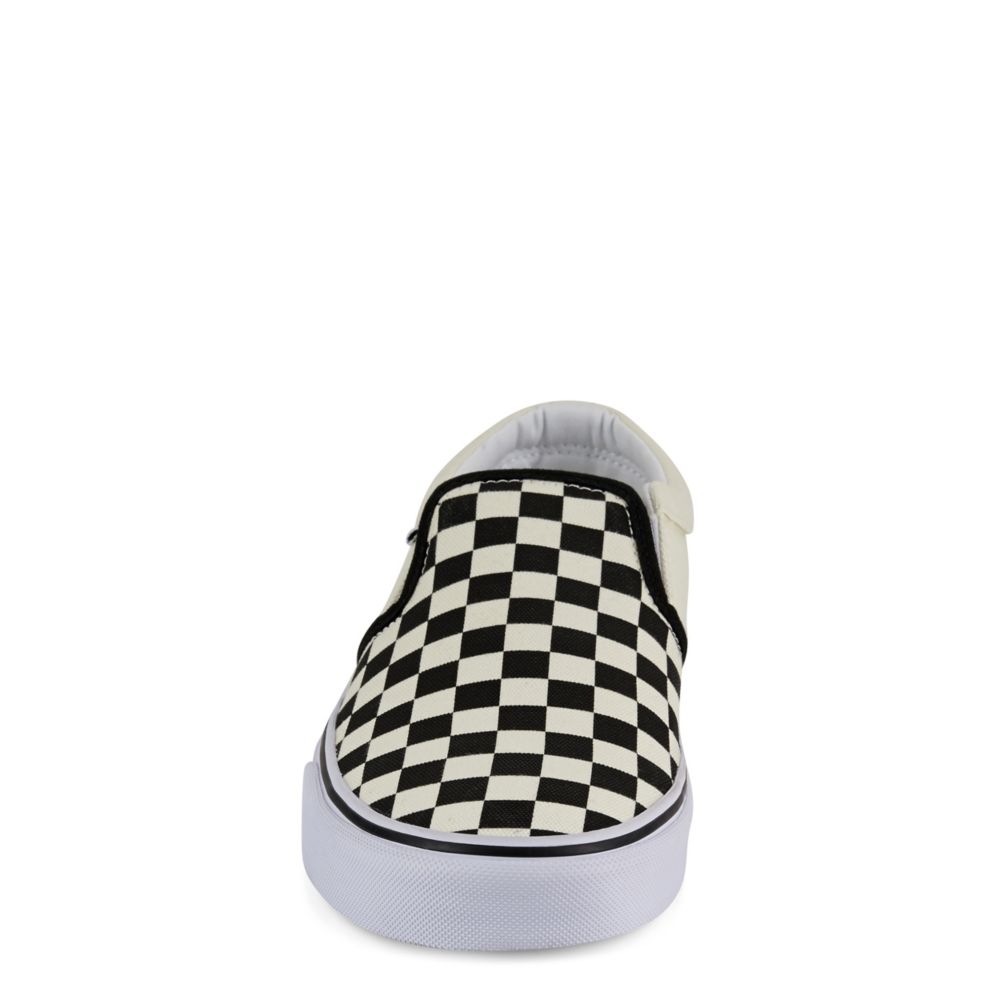 VANS Mens Asher Slip On Sneaker - OFF WHITE