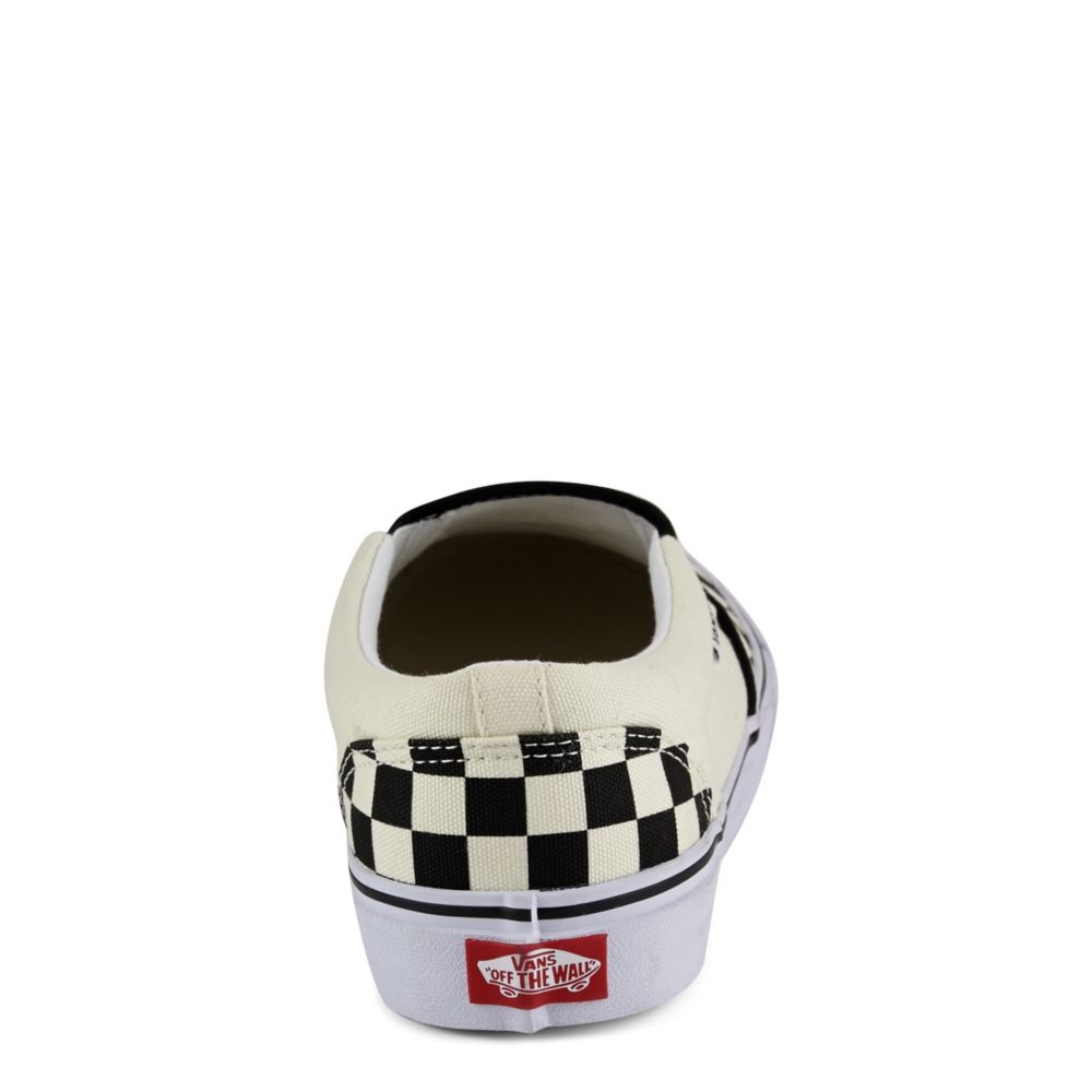 VANS Mens Asher Slip On Sneaker - OFF WHITE