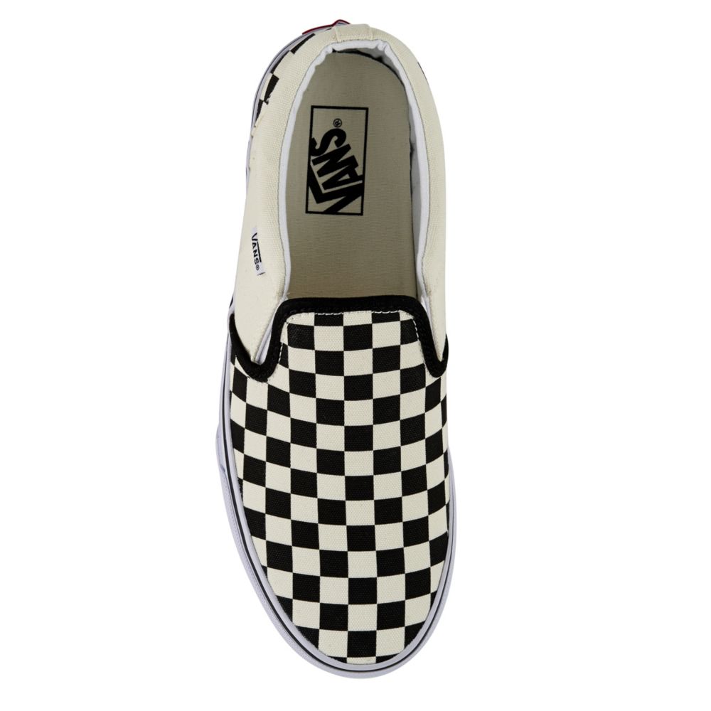 VANS Mens Asher Slip On Sneaker - OFF WHITE