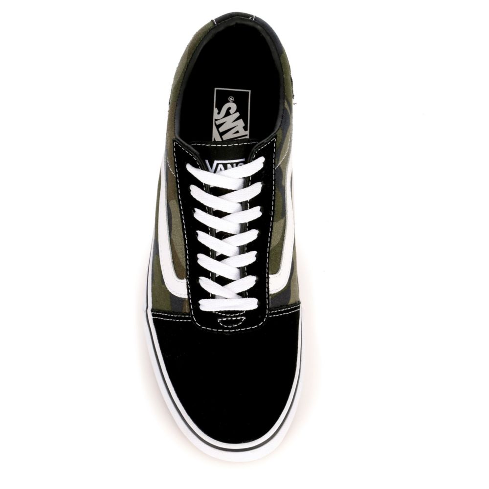 VANS Mens Ward Sneaker - BLACK