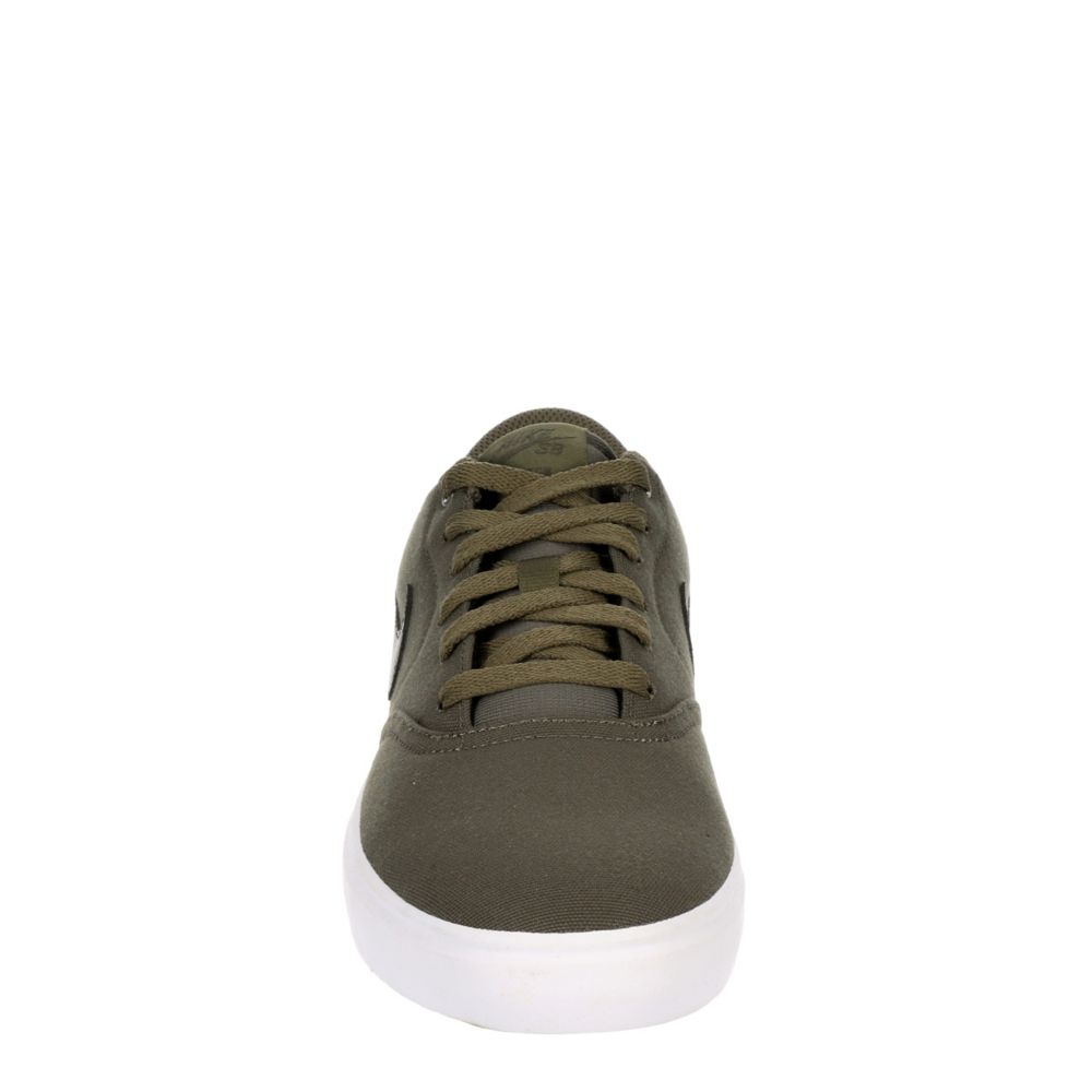 NIKE Mens Sb Check Solarsoft Sneaker - OLIVE