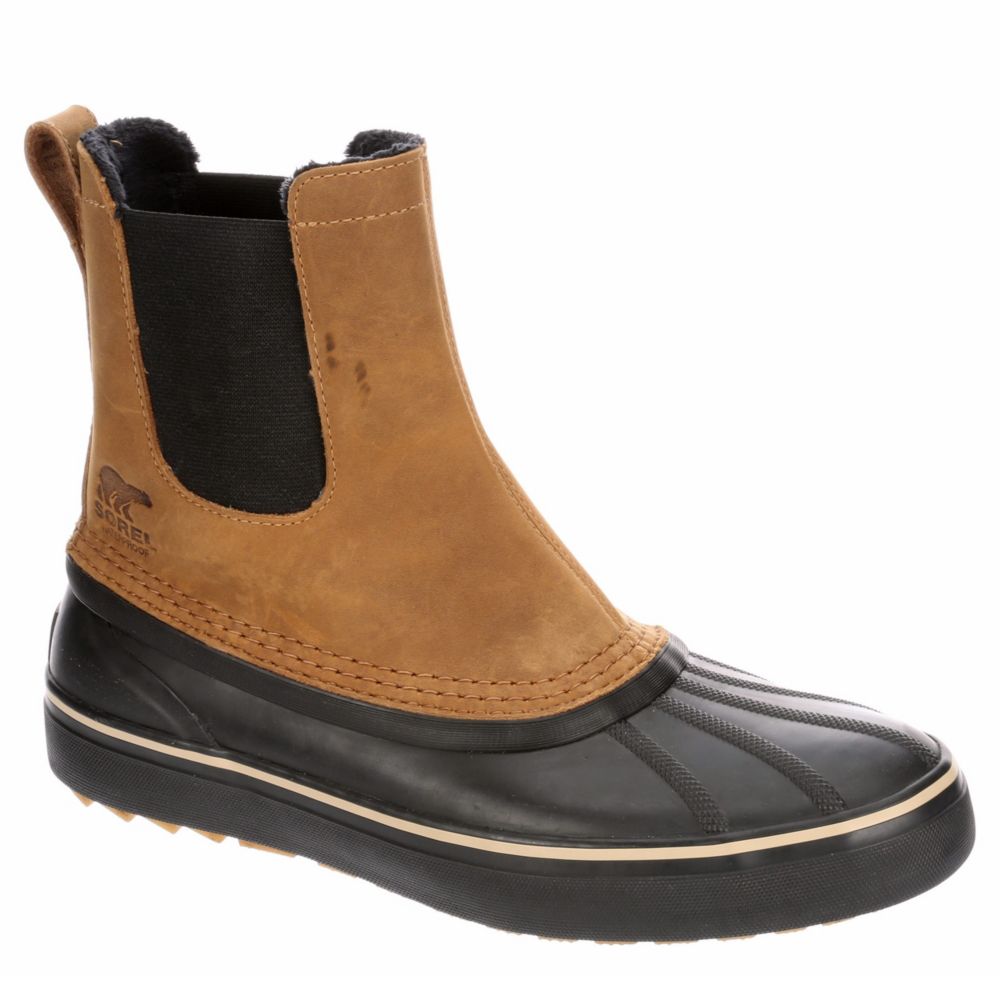 mens slip on duck boots