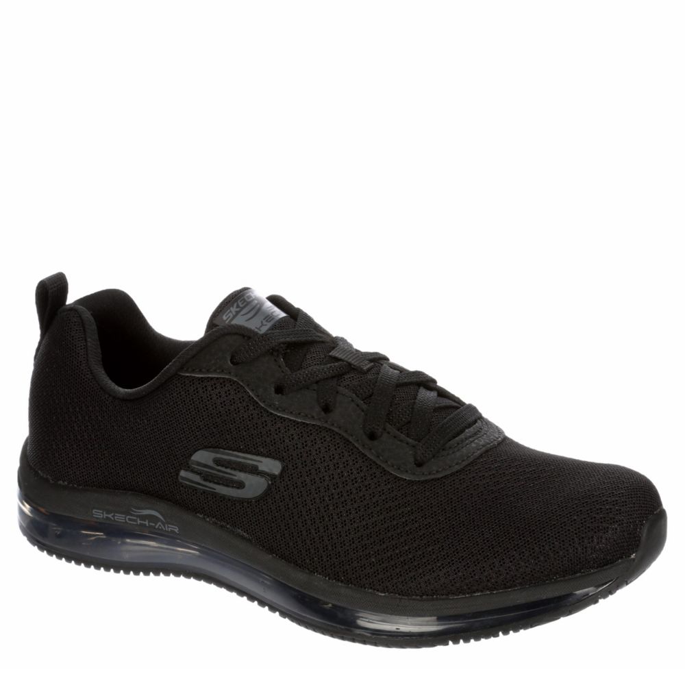 skechers womens white work shoes