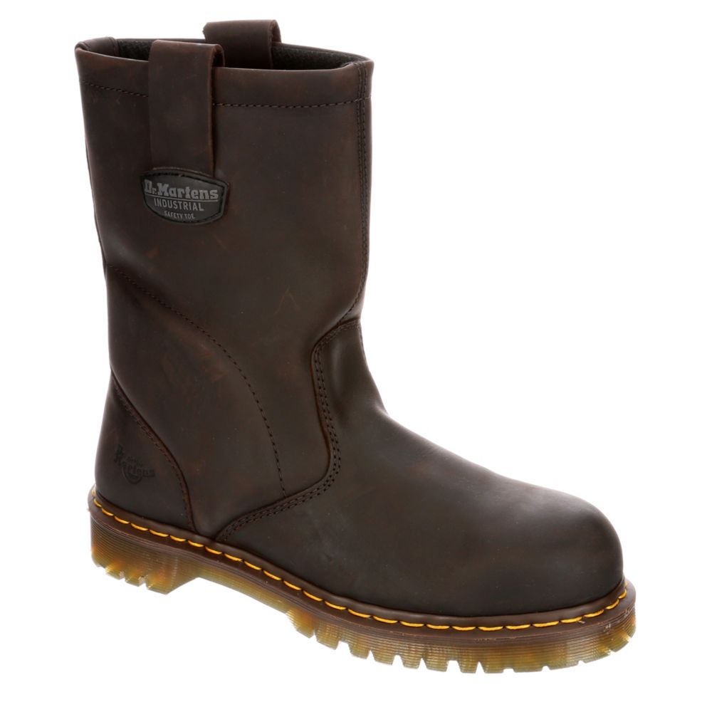 DR.MARTENS Mens Icon Work Safety Boot - DARK TAN