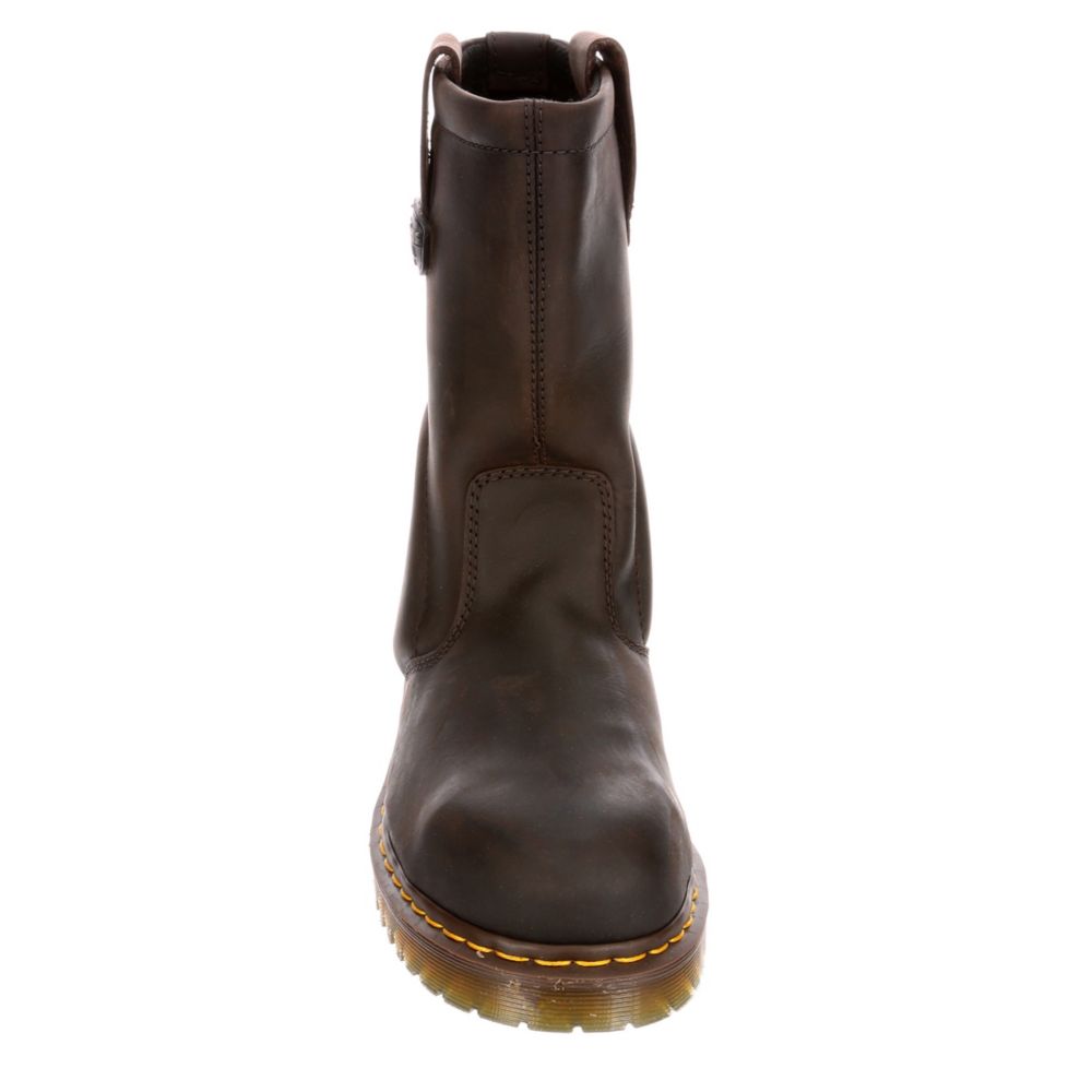 DR.MARTENS Mens Icon Work Safety Boot - DARK TAN