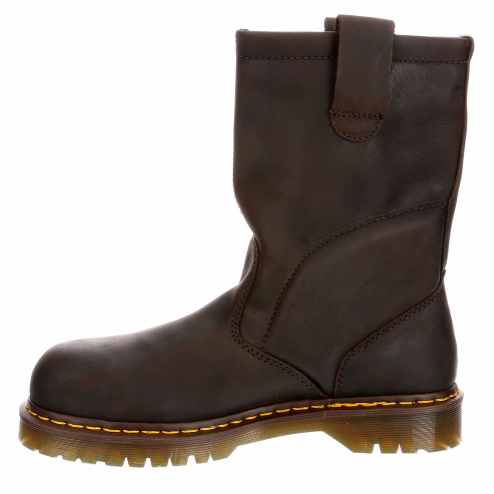 DR.MARTENS Mens Icon Work Safety Boot - DARK TAN