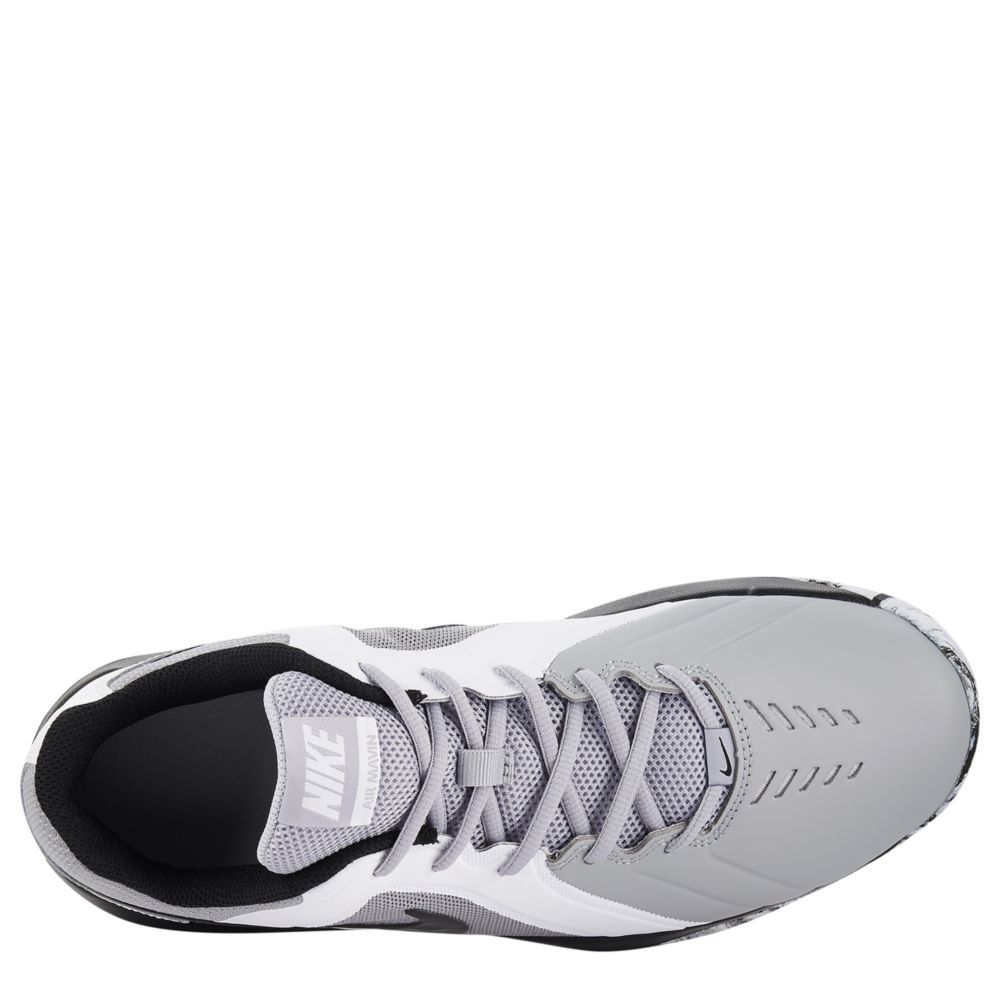 NIKE Mens Air Mavin Low Basketball Shoe - GREY