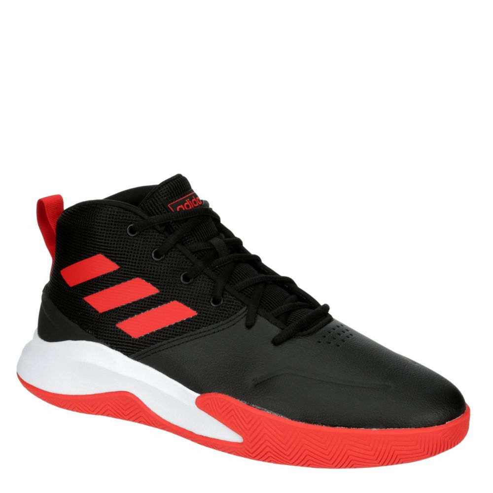 Black Adidas Mens Own The Game Sneaker | Athletic | Off Broadway Shoes