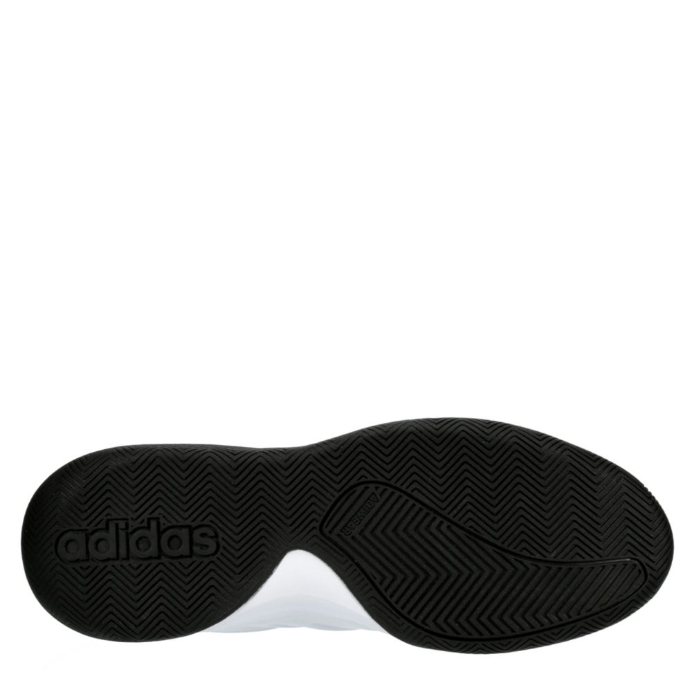 ADIDAS Mens Own The Game Sneaker - WHITE