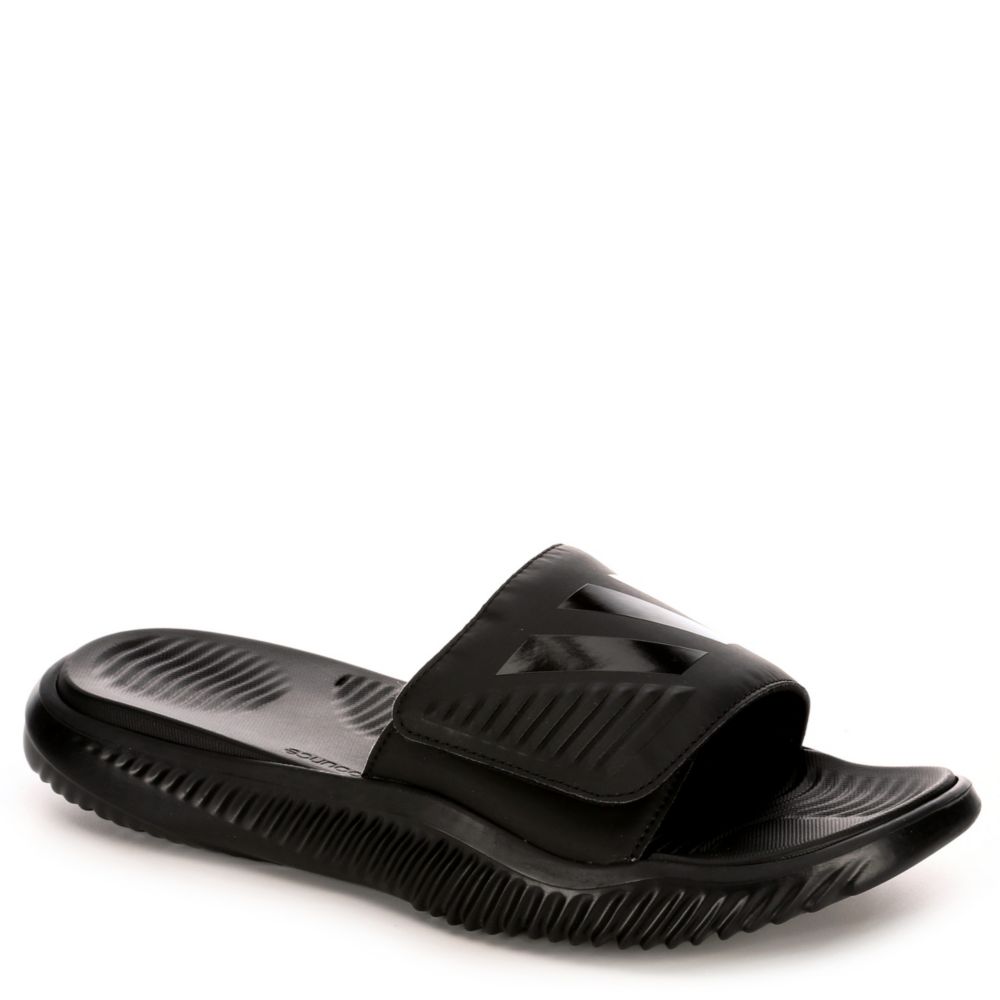 Black Adidas Men's Alphabounce Slides | Off Broadway Shoes