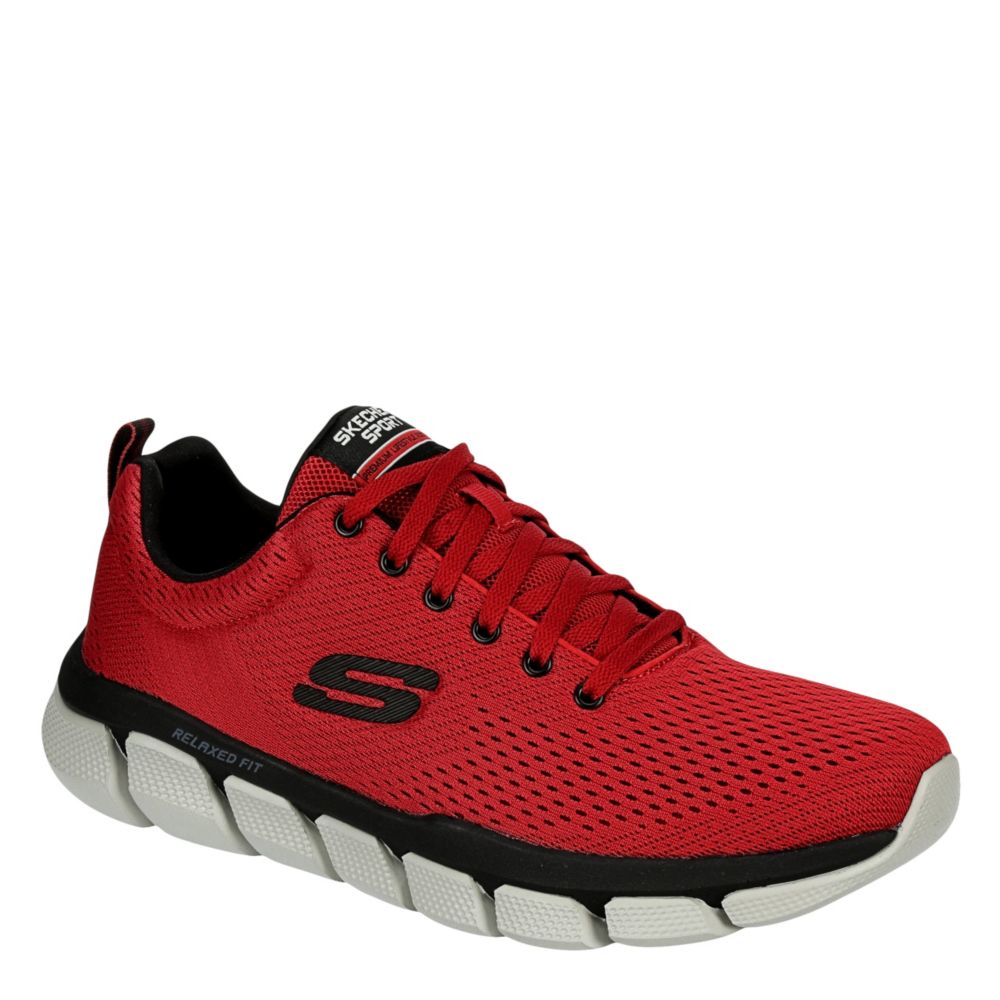 red skechers mens