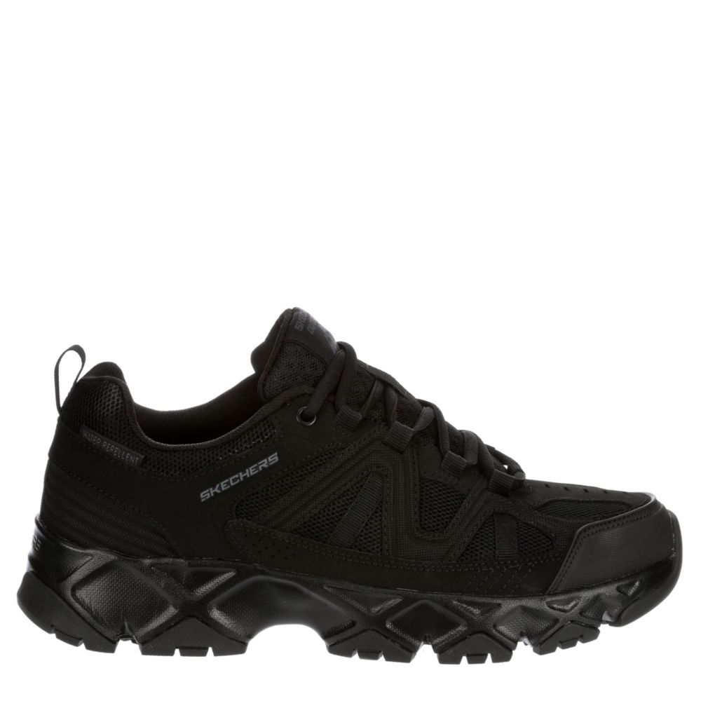 SKECHERS Mens Crossbar Sneaker - BLACK