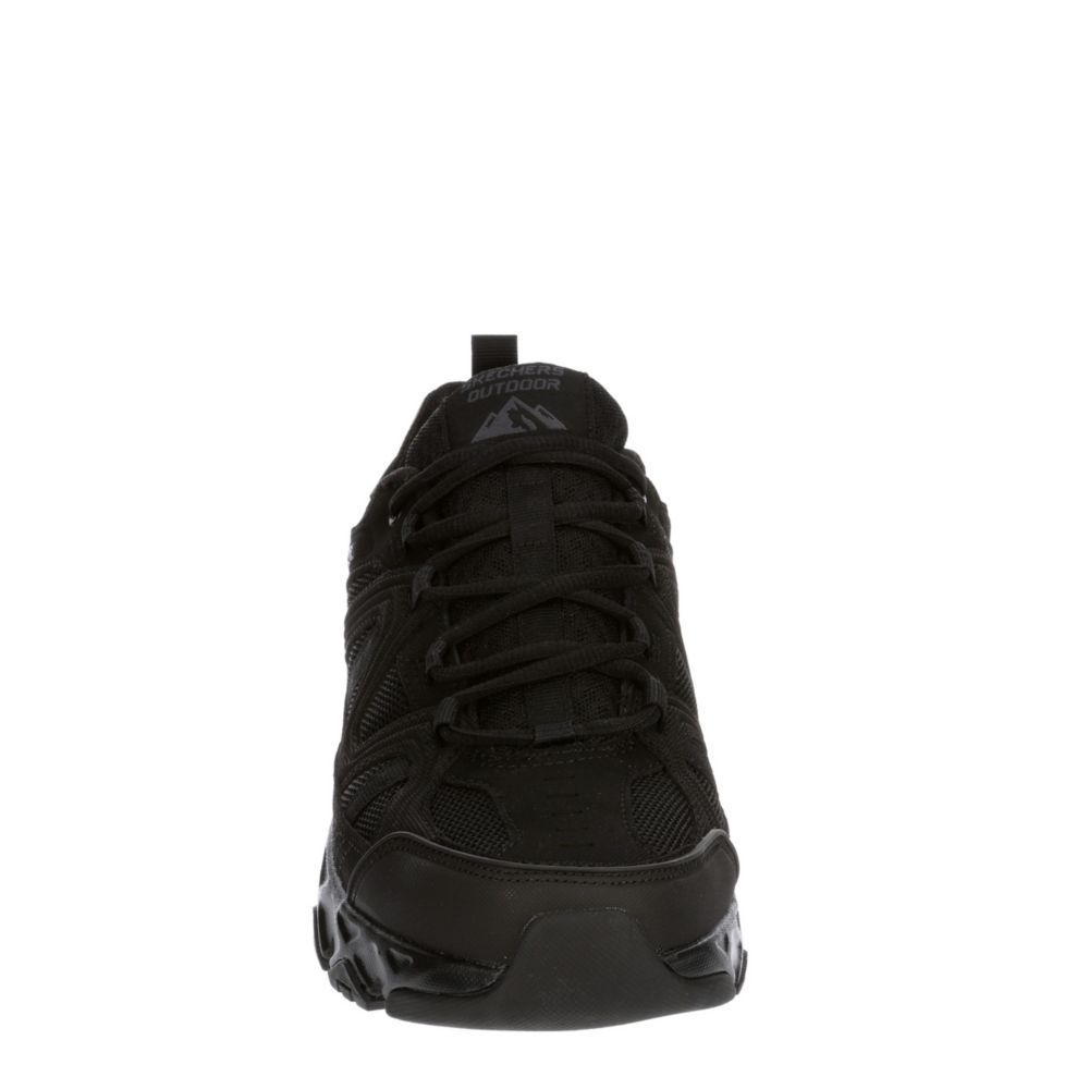 SKECHERS Mens Crossbar Sneaker - BLACK