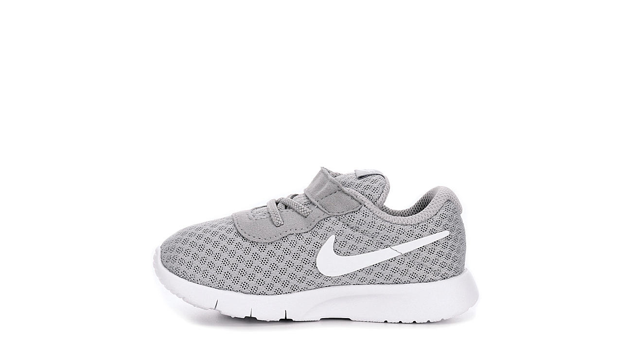 Grey Nike Boy's Infant Tanjun Athletic Sneakers | Off Broadway Shoes