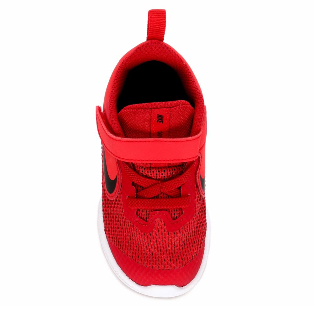 NIKE Boys Infant Downshifter 9 Sneaker - RED