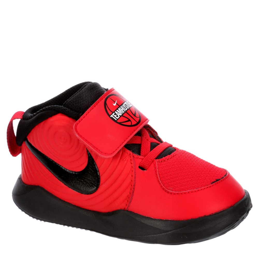 NIKE Boys Infant Hustle D9 Sneaker - RED