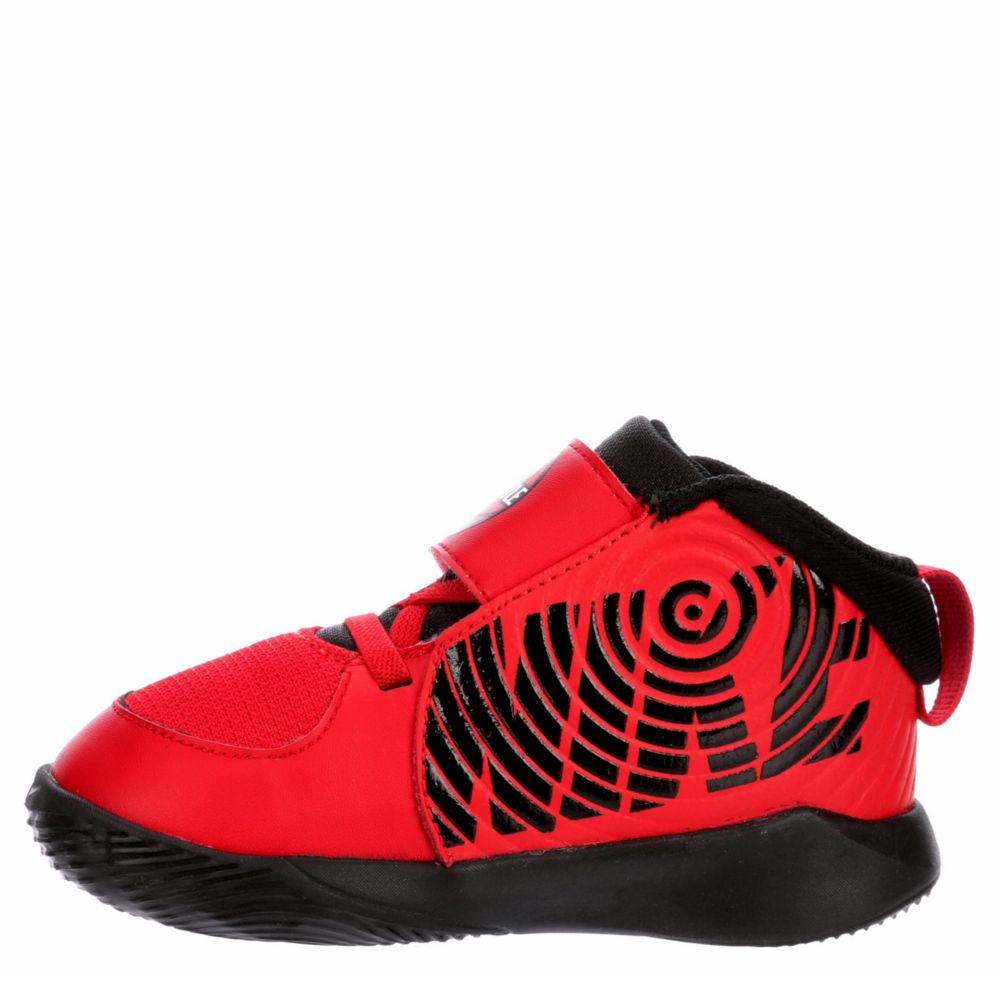 NIKE Boys Infant Hustle D9 Sneaker - RED